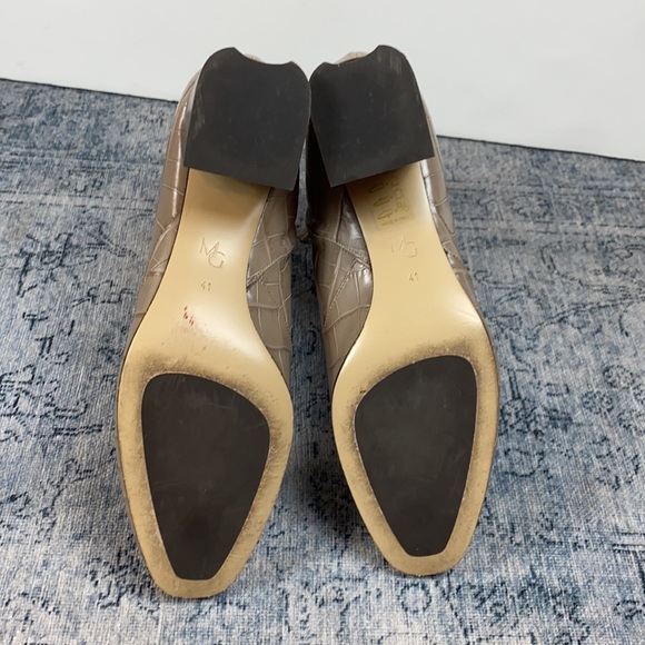 NEW M. Gemi Corsa Concavo Beige Crocodile Boot - Picture 12 of 14